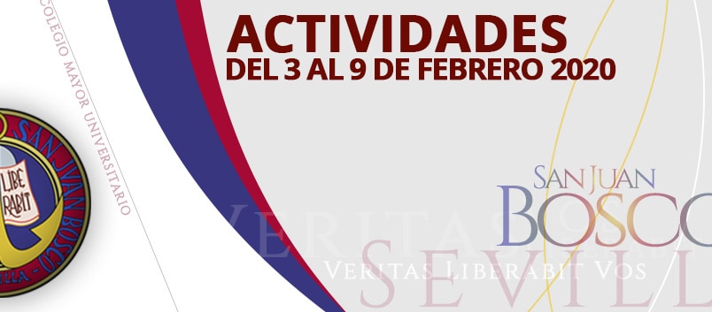 Actividades del 3 al 9 de febrero 2020