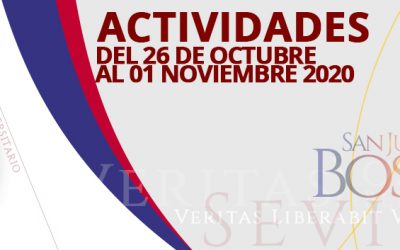 Actividades del 26 de octubre al 1 de noviembre