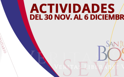 Actividades del 30 de noviembre al 6 de diciembre