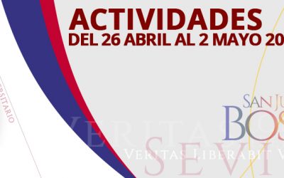 Actividades del 26 de abril al 2 de mayo 2021