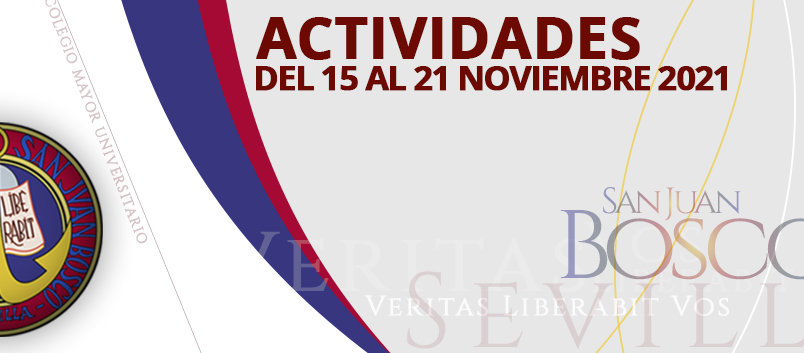 Actividades del 15 al 21 de noviembre 2021