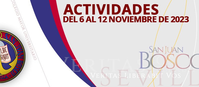 Actividades del 6 al 12 noviembre 2023