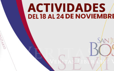 ACTIVIDADES DEL 18 AL 24 DE NOVIEMBRE