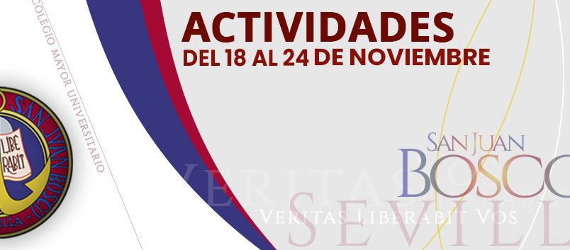 ACTIVIDADES DEL 18 AL 24 DE NOVIEMBRE