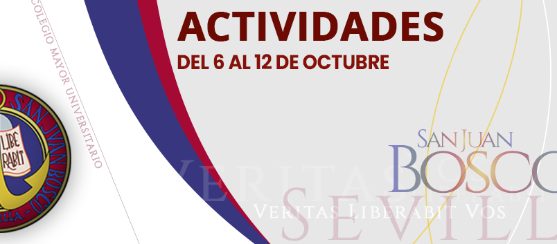 Actividades del 6 al 12 de octubre