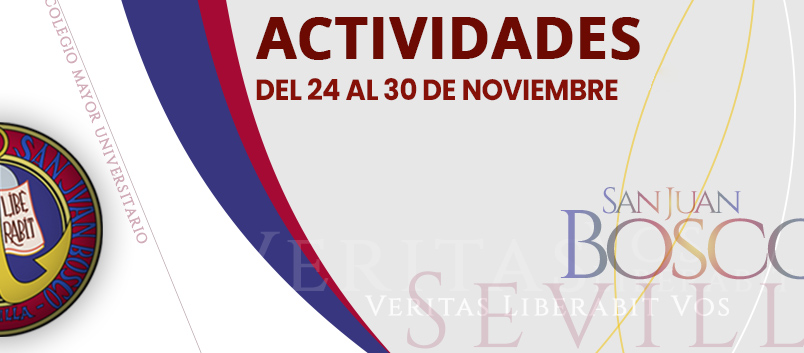 Actividades del 24 al 30 de noviembre